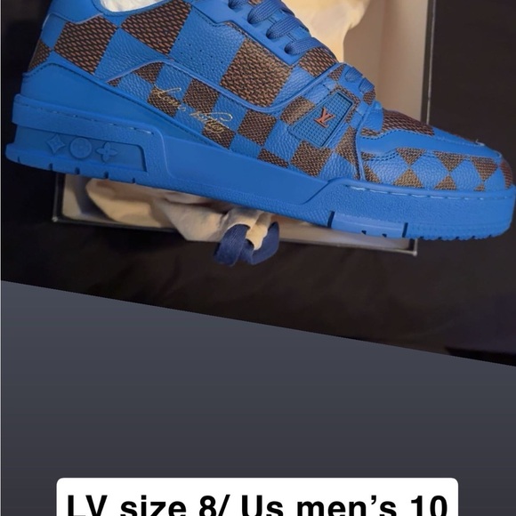 Louis Vuitton Damier Pop Blue Brand New - Picture 1 of 5